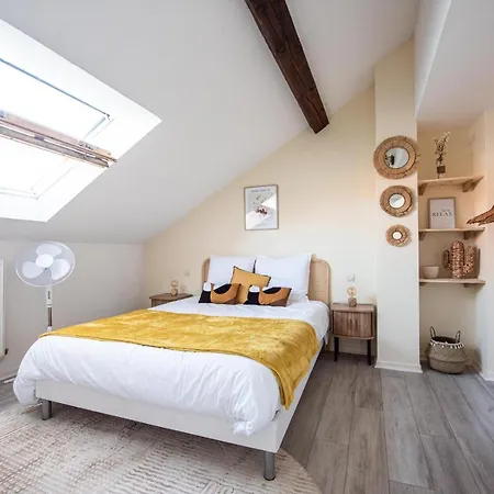 Les Coulisses - Duplex Au Centre - Parking Prive Apartment Colmar